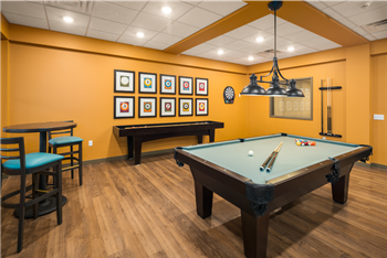 Billiards room